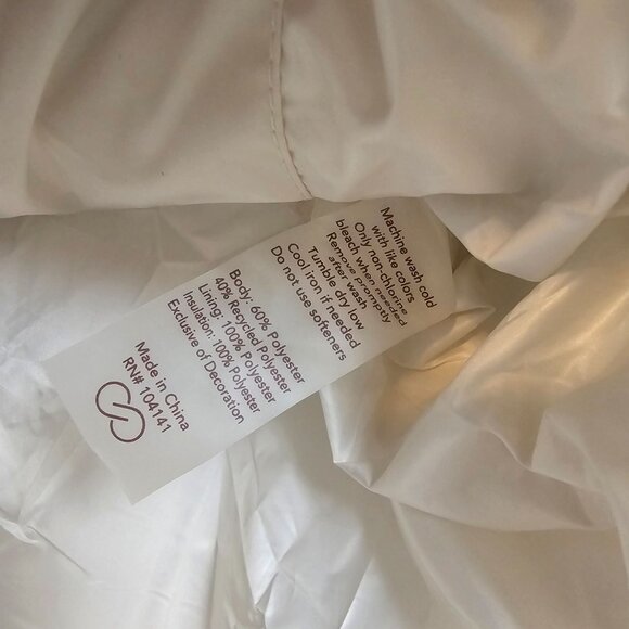 Calia Women's Outerwear Longline Snap Hooded Puffer Jacket, NWOT, Sz XS - Picture 9 of 10